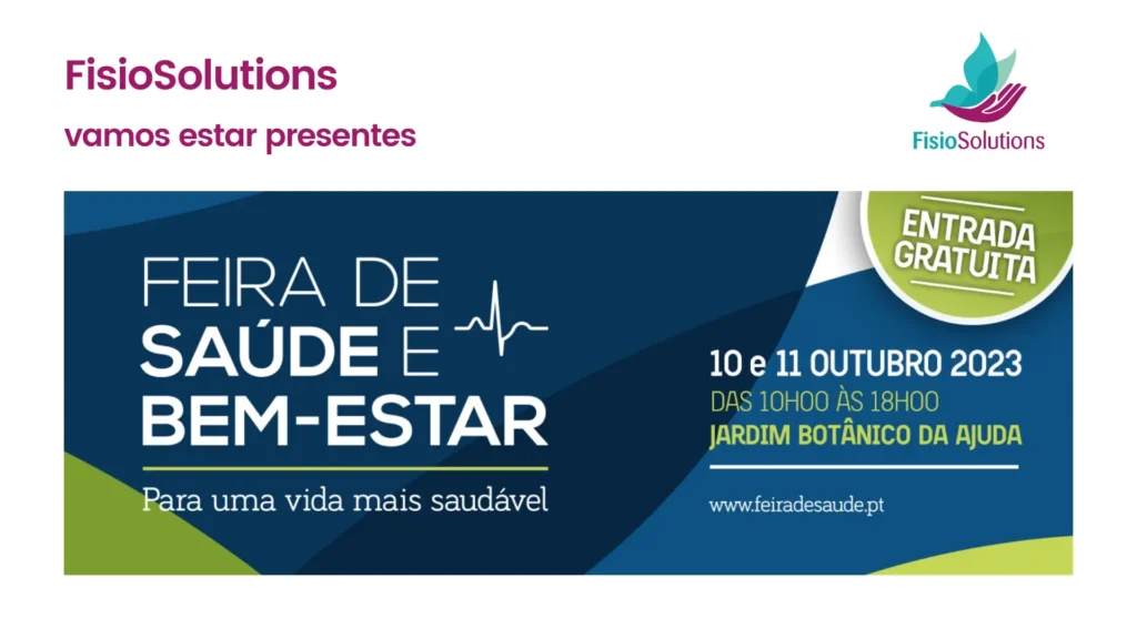 Fisiosolutions na Feira de Saúde e Bem-Estar